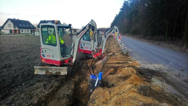 Usługi Minikoparką Mikołów Usługi Koparka Łańcuchowa Mikołów