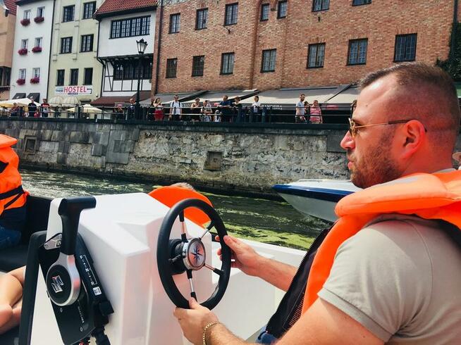 Samodzielne rejsy po Motławie Gdańsk. Boat & Bike