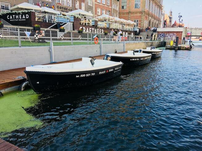 Samodzielne rejsy po Motławie Gdańsk. Boat & Bike