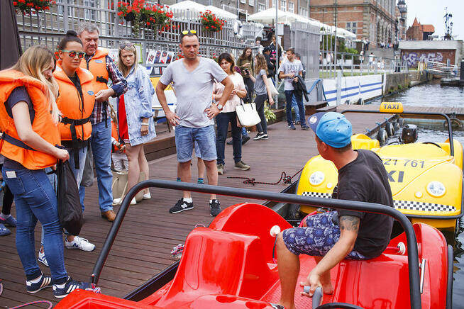 Samodzielne rejsy po Motławie Gdańsk. Boat & Bike