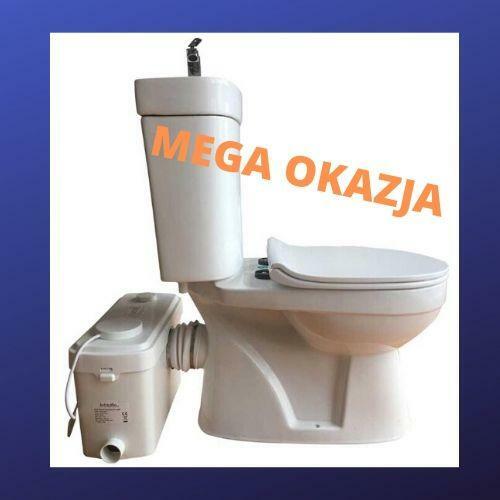 Pompa WC z rozdrabniaczem młynek+Kompakt MEGA HIT! ( łazienk