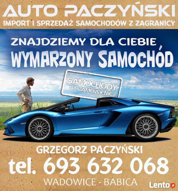 AUTOPACZYŃSKI Grzegorz Paczyński - samochody z zagranicy
