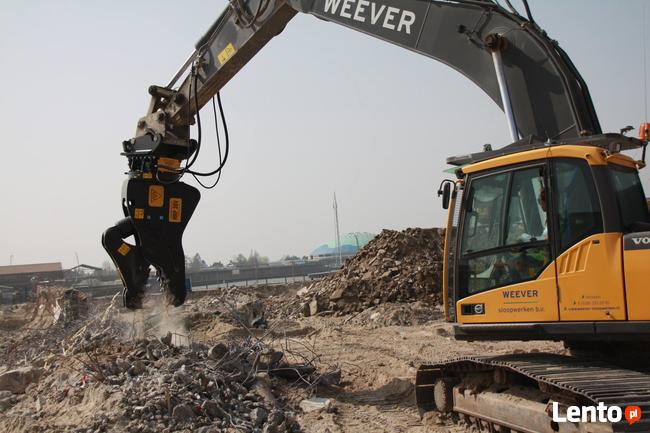 Szczęki kruszące krokodyl nożyce wyburzeniowe HYDRARAM