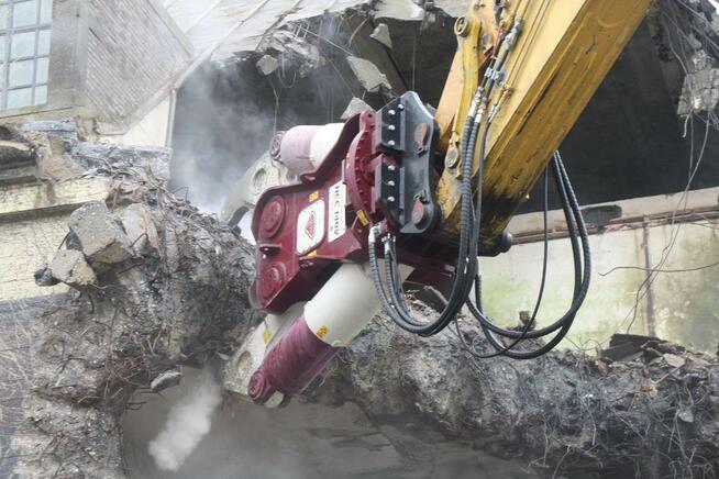 Nożyce wyburzeniowe do betonu do zbrojeń tnące HYDRARAM