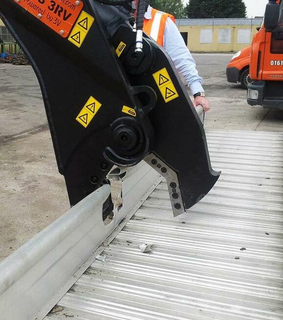 Nożyce do cięcia stali złomu HYDRARAM