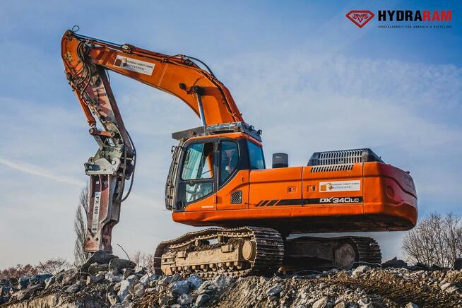 Młot wyburzeniowy HYDRARAM FX-340 2500 kg