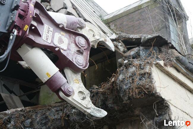 Nożyce wyburzeniowe do betonu do zbrojeń tnące HYDRARAM