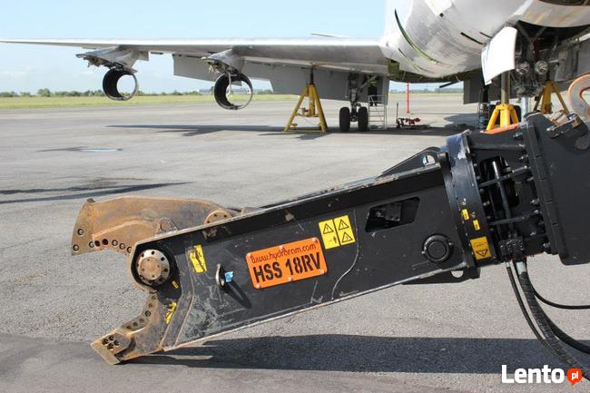 Nożyce do cięcia stali złomu HYDRARAM