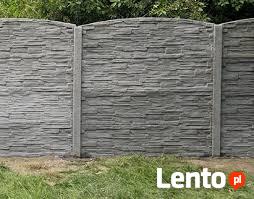 płyta betonowa pod siatkę panel Łask Łódzkie podmurówka 25cm