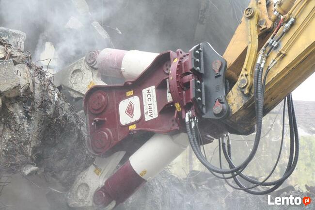 Nożyce wyburzeniowe do betonu do zbrojeń tnące HYDRARAM