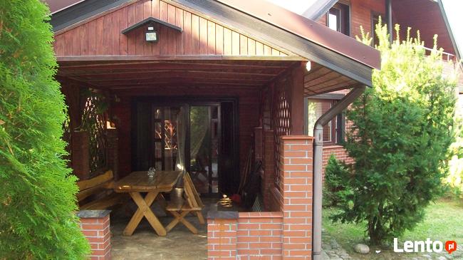 Domek nad samym jeziorem Narie ,,Warmia i Mazury.