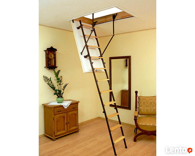 SCHODY STRYCHOWE na strych drabinka właz wyłaz 80x70 60x80