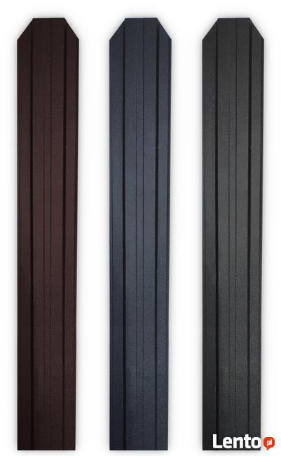 Sztachetki metalowe na wymiar SZTACHETY STALOWE MALOWANE