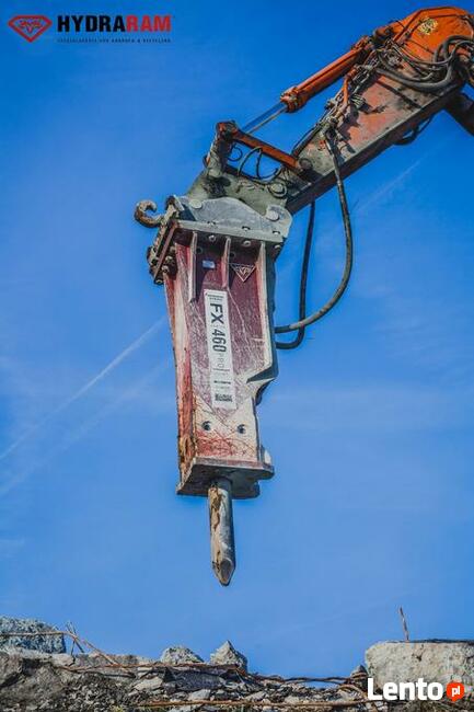 Młot wyburzeniowy hydrauliczny HYDRARAM FX-10 100kg