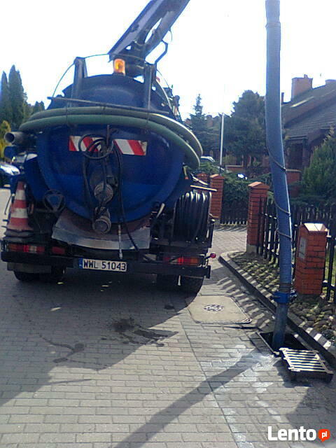 Udrażnianie rur pojazdem wuko , Jadów Tłuszcz