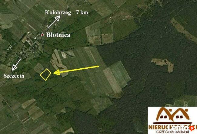 Działka Błotnica gm. Kołobrzeg