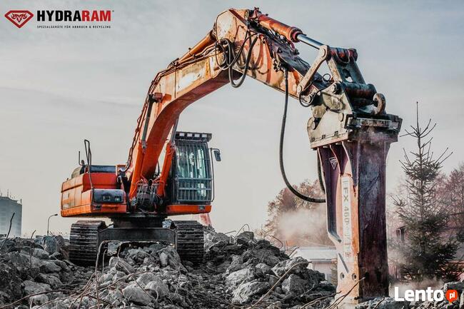 Młot wyburzeniowy hydrauliczny HYDRARAM FX-10 100kg