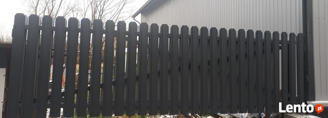 Sztachetki metalowe na wymiar SZTACHETY STALOWE MALOWANE