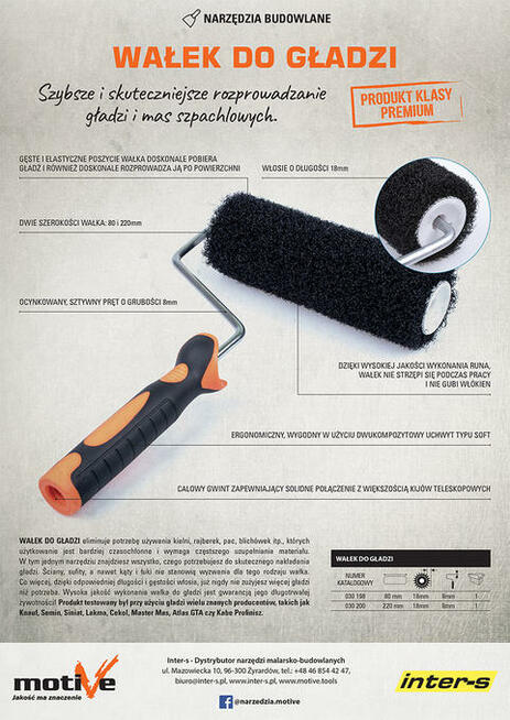 WAŁEK DO GŁADZI Lublin ATUT-BIS