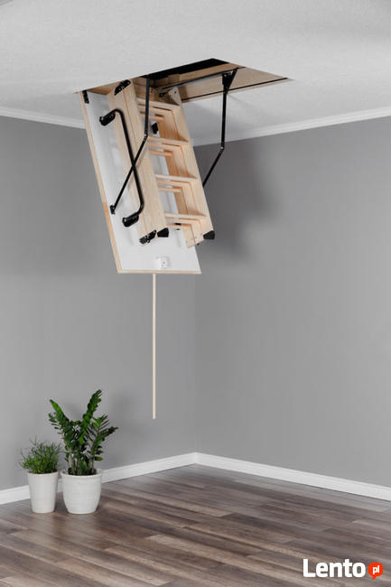 SCHODY STRYCHOWE na strych ocieplone 120x70 120x60 110x60