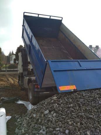 Transport chłodnia, winda, kontener, wywrotka, plandeka