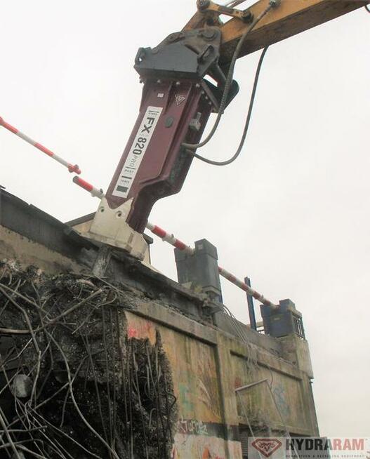Młot wyburzeniowy hydrauliczny HYDRARAM FX-10 100kg