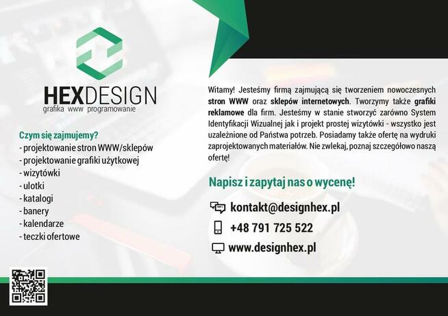 HEXDESIGN- grafika, www, programowanie