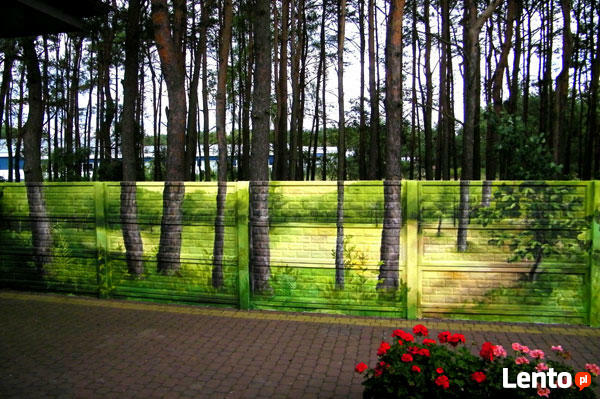 Malowane dekoracje na ścianę, graffiti, malunki ścienne