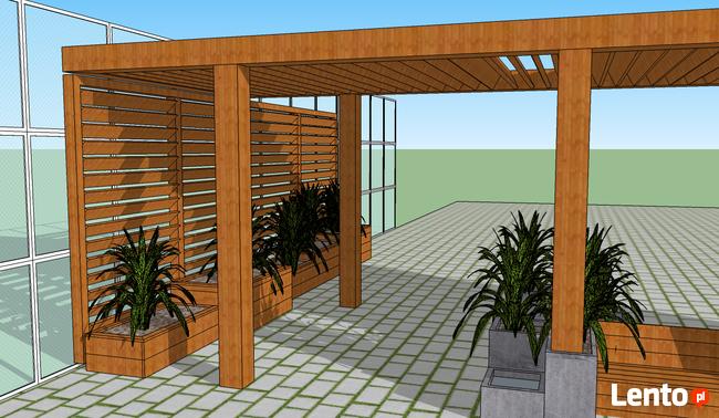 Wizualizacje 3D konstrukcji, domki, altany, projekty, sketch