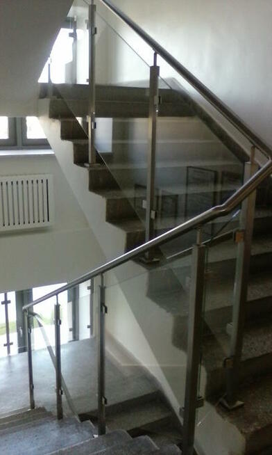 balustrady ze stali nierdzewnej, balustrady francuskie