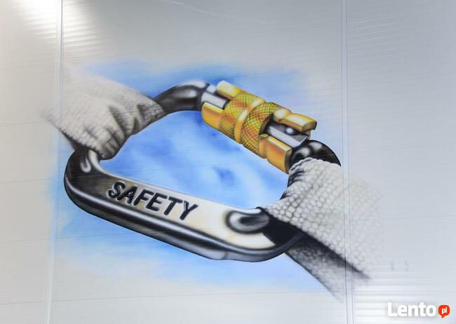 Malowane dekoracje na ścianę, graffiti, malunki ścienne