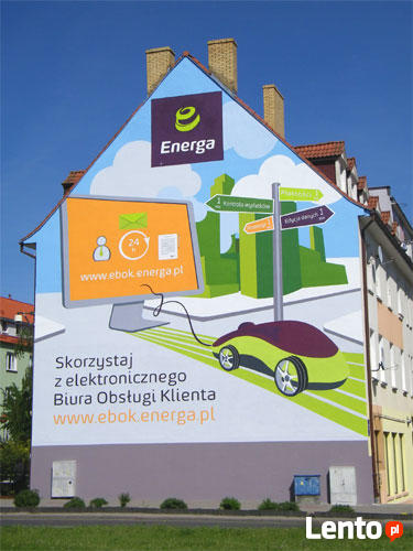 Malowane dekoracje na ścianę, graffiti, malunki ścienne