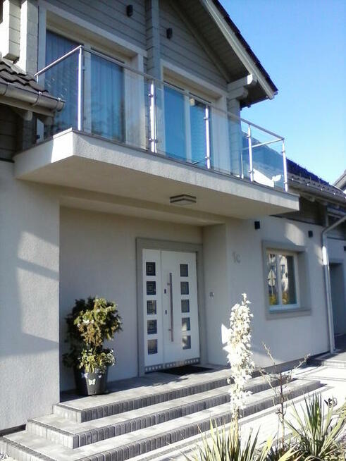 balustrady ze stali nierdzewnej, balustrady francuskie