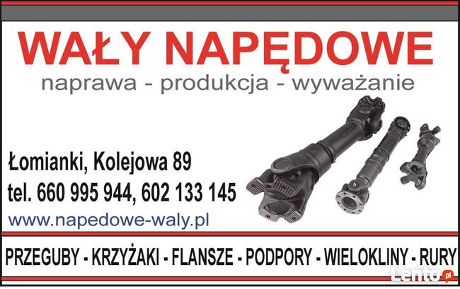 Wały napędowe regeneracja Lublin, Augustów, Katowice Wrocław