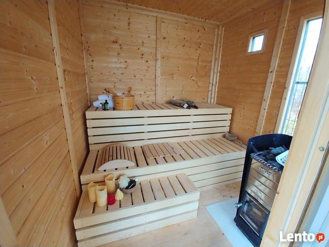 SAUNA FIŃSKA OGRODOWA EKSKLUZYWNA