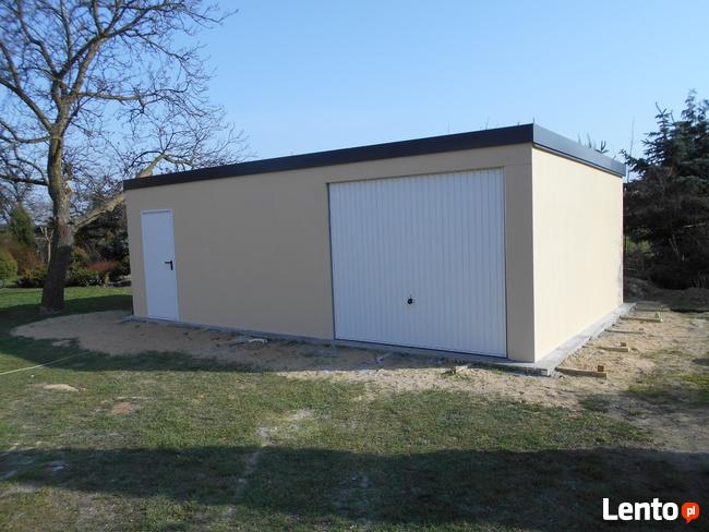 Garaż tynkowany z pomieszczeniem gospodarczym/RATY