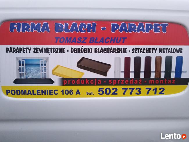 Podwykonawca, obróbki blacharskie wykonam