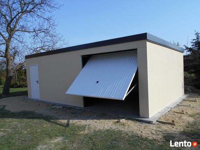 Garaż tynkowany z pomieszczeniem gospodarczym/RATY