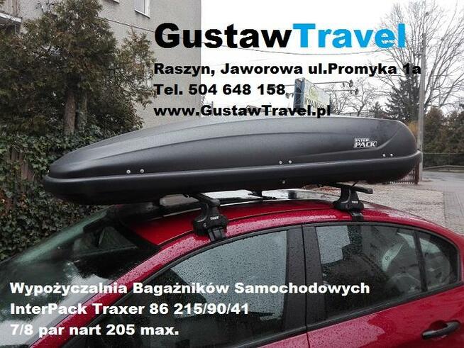 Wypożyczalnia Bagażników Samochodowych - GustawTravel Raszyn