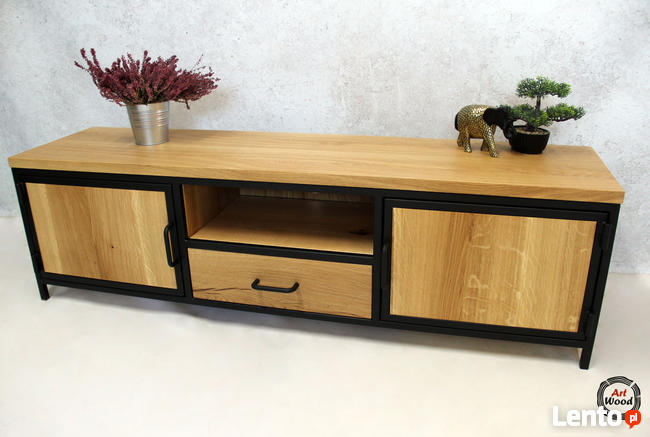 Meble loftowe, meble drewniane; stoły, stoliki, regały