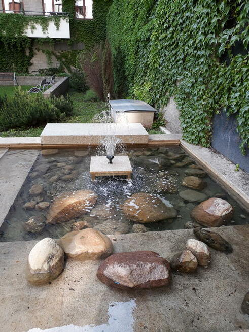 Koparka łańcuchowa, system nawadniania, podcinarka darni.