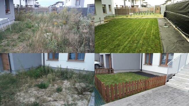 Koparka łańcuchowa, system nawadniania, podcinarka darni.