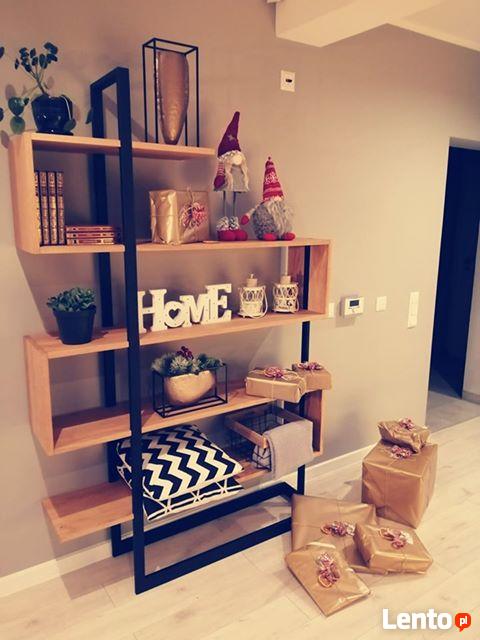 Meble loftowe, meble drewniane; stoły, stoliki, regały