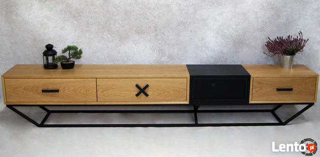 Meble loftowe, meble drewniane; stoły, stoliki, regały