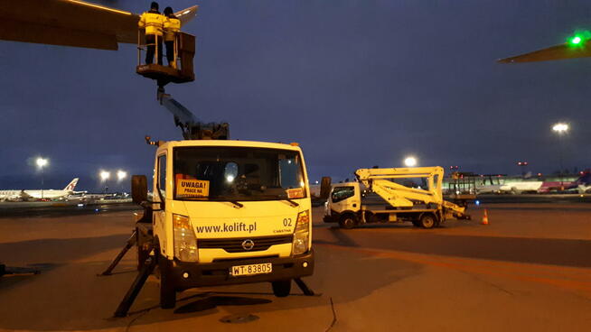 PODNOŚNIKI KOSZOWE do 20m.