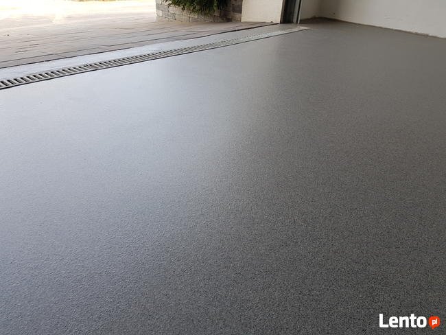 posadzki żywiczne w garażu zamiast układanie płytek w 24h