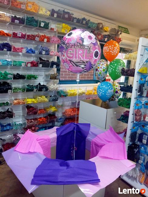 Napełnianie BALONÓW HELEM Legnica Paczka Balonowa Balony Cyf