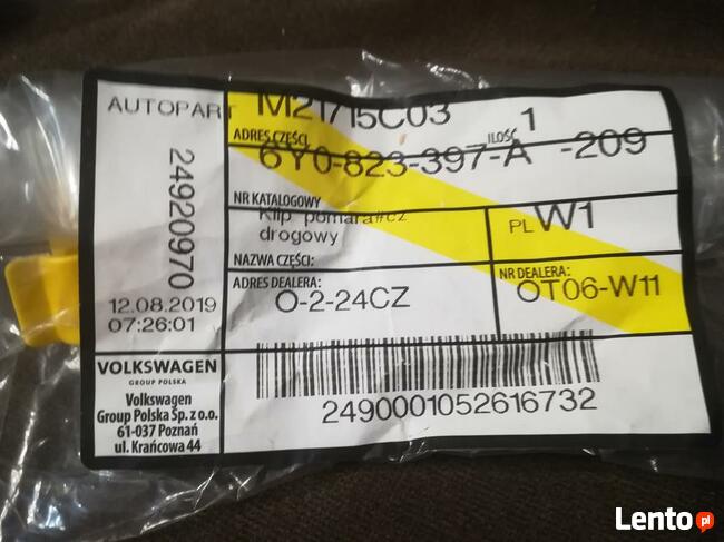 Wspornik maski silnika skoda fabia 1