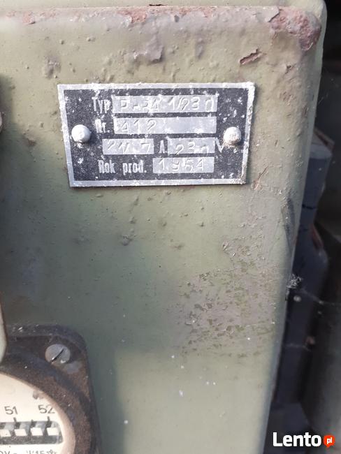 Agregat prądotwórczy zabytkowy