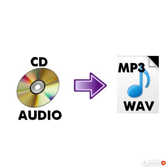 Zgrywanie kopiowanie płyt audio CD do plików MP3 na pendrive